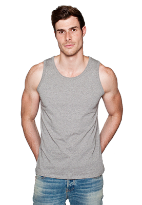 Premium singlet for menn