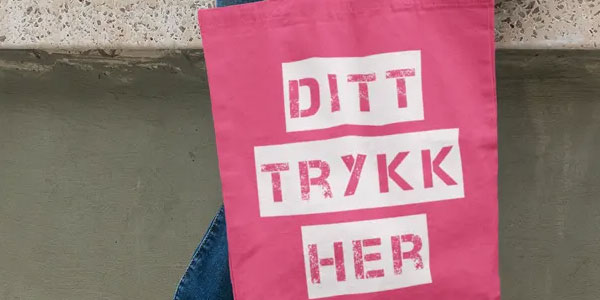 Stoffvesker med trykk